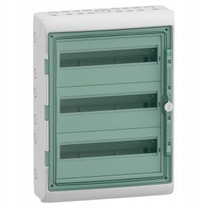 Obudowa natynkowa Mureva (dawna Kaedra) IP65 MRV-3-18-NT-T drzwi transparen