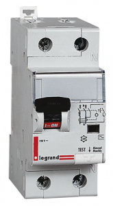 LEGRAND Wyłącznik różnicowo-nadprądowy P312 2P C 6A 30MA TYP AC DX3