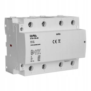 ZAMEL Stycznik modułowy instalacyjny 100A, 4xNO, 230V AC STM-100-40