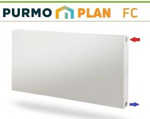 PURMO PLAN PŁASKI FC22 600x1100 C 22 BOCZNY w GRZEJNIKI DEKORACYJNE -  Northbud