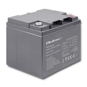 QOLTEC Akumulator AGM 12V 45Ah max. 540A