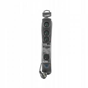 QOLTEC Listwa antyprzepięciowa Quick Switch 6 gniazd 1.8m