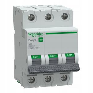 Wyłącznik nadprądowy Easy9 Pro EZ9F-C50-3 C 50A 3-biegunowy