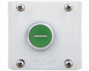 EATON Napęd M22-D-G-X1/KC11/I przycisk płaski zielony 1Z1R bez samopowrotu