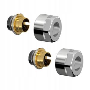 FLAMCO Komplet Złącza F11 - 15mm chrom