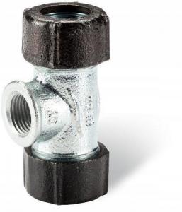 Trójnik zaciskowy Gebo QUICK QT 1 1/2 do rur stalowych