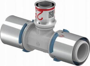 Uponor S-Press trójnik redukcyjny PPSU 40-25-40