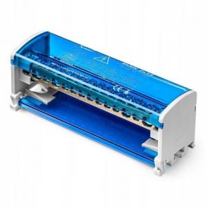 SHNK2x15 Dwubiegunowy modułowy blok rozdzielczy 2x (11×6 mm2, 2×25 mm2, 2×3