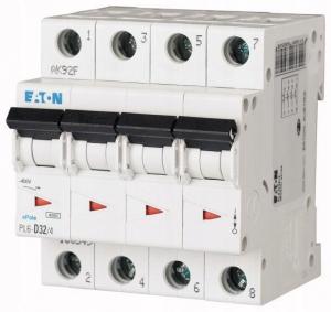 EATON Wyłącznik nadprądowy 6kA PL6-C32/4