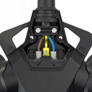 Rozgałęziacz potrójny Taurus2 16A 2 P+Z 250V z bolcem + zatyczka, gumowy IP