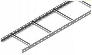 BAKS Drabinka DUP/DUOP100H60/3 N, grubość blachy 1,5 mm E90