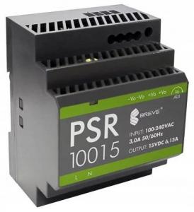 Zasilacz impulsowy PSR 10015 230/ 15VDC 6,13A 92W na szynę DIN, Uzas: 85-26