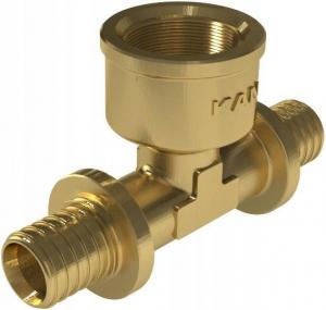 KAN-therm Trójnik mosiężny GW ultraLINE - 32 Rp1/2