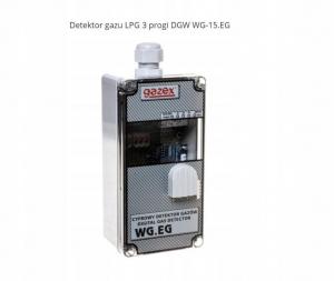 Detektor propanu-butanu LPG, 10/20/30% DGW propanu-butanu, sensor p-p, zasi