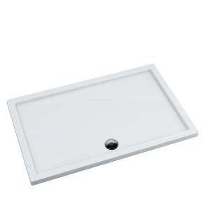 Brodzik kompozytowy 3.043 Stabilsound Plus 80x90x5 cm Corrina, prostokątn