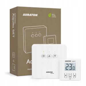 AURATON Aquila SET - Dobowy, bezprzewodowy regulator temperatury ze sterown