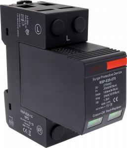 Ogranicznik przepięć typ T1+T2, 1 biegun, 230V AC, Iimp: 25kA (10/350), Ima