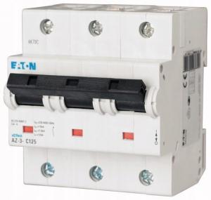 EATON Wyłącznik nadprądowy 25 kA, In= 100 A, char. C, 3-bieg. AZ AZ-3-C100
