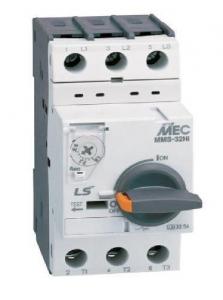 LS ELECTRIC Wyłącznik silnikowy, 3-fazowy, typu MMS-32H o zakresie 2.5-4A