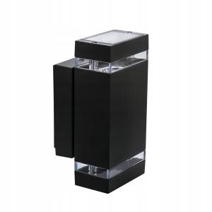 KANLUX Oprawa elewacyjna ZEW EL235, 2xGU10, 35W, IP44, czarna