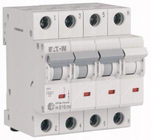 EATON Wyłącznik nadprądowy 6kA HN-B16/3N
