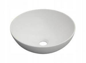 INVENA UMYWALKA NABLATOWA TINOS INVENA TREND, 39,5 CM, BIAŁY MAT