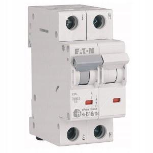 EATON Wyłącznik nadprądowy 6kA HN-B16/1N