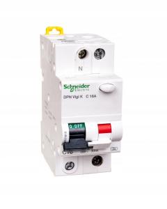 Wyłącznik różnicowoprądowy z członem nadprądowym DPNVigiK-C16-30-A C 16A 1N