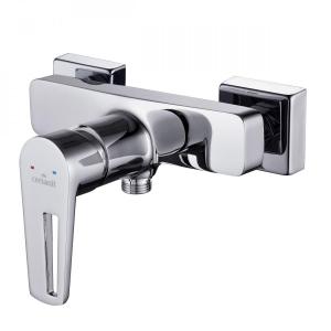 CERSANIT Bateria natryskowa ścienna Mille 1 uchwyt chromowany