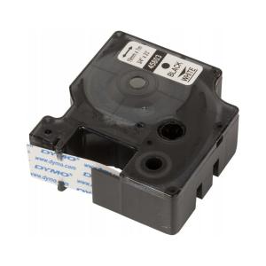 Taśma D1 19mmx7m, czarno-biała