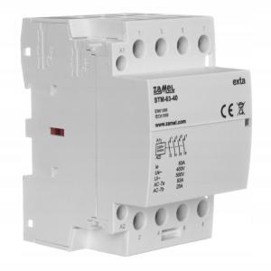 ZAMEL Stycznik modułowy instalacyjny 63A, 4xNO, 24V AC/DC STM-63-40/24V