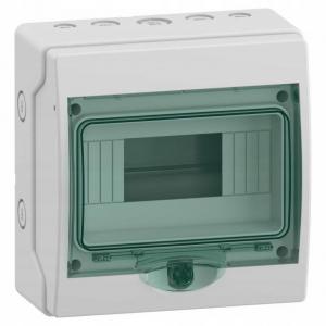Obudowa natynkowa Mini Mureva (dawna Kaedra) IP65 mMRV-1-8-NT-T drzwi trans