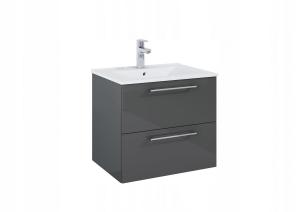 Szafka łazienkowa ROMA 60 cm z 2 szufladami, do kompletacji z umywalką Hebe