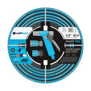 CELLFAST Zestaw SMART 20 mb 1/2 wąż, zraszacz HYDRON, szybkozłącza