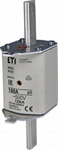 ETI Wkładka topikowa przemysłowa zwłoczna KOMBI NH2C gG 25A/500V