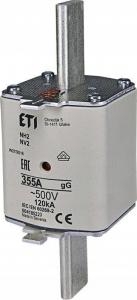 ETI Wkładka topikowa przemysłowa zwłoczna KOMBI NH2 gG 80A/500V