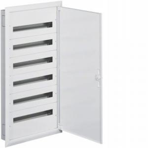 HAGER Rozdzielnica podtynkowa z zaciskami PE/N 6R/144M (6x24) I kl. IP30