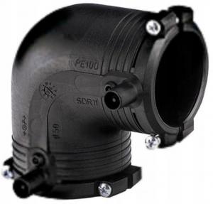 Kolano elektrooporowe 90ST. DN32 PE100, SDR11, PN10 gaz/PN16 woda