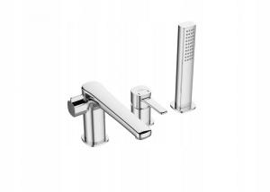 INVENA BATERIA WANNOWA 3 OTWOROWA GLAMOUR INVENA TREND CHROM