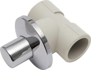 KAN-therm Zawór grzybkowy podtynkowy z maskownicą PP-R - 20
