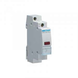 HAGER Lampka sygnalizacyjna, czerwona 230V AC