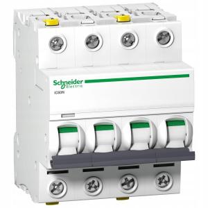 SCHNEIDER ELECTRIC Wyłącznik nadprądowy iC60N-C10-3N C 10A 3N-biegunowy