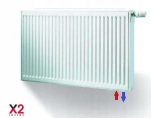 Grzejnik KERMI V12 700X800 moc 1180W CV 12 DOLNY PRAWY X2