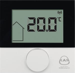 KAN-therm Termostat Smart z LCD z czujnikiem temperatury podłogi