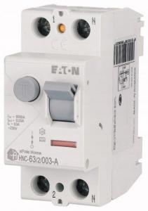 EATON Wyłącznik różnicowoprądowy 6kA typ A HNC-63/2/003-A