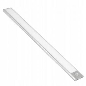 Oprawa meblowa LED do szaf, 400mm, 4000K, light sensor + pir, ładowanie 750