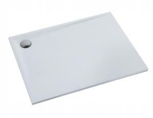 SCHEDPOL Brodzik kompozytowy Etrusco Stabilsound Plus 90x100x3 cm prostokąt