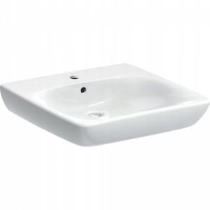Umywalka Selnova Comfort B60 cm, H15 cm, T55 cm, z przelewem, z otworem na