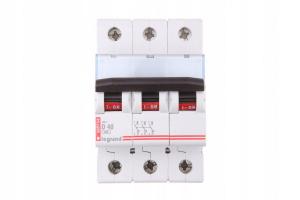 LEGRAND Wyłącznik nadprądowy S 303 3P D 40A 6000A TX3
