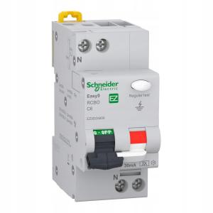 Wyłącznik kombinowany Easy9 Pro EZ9D-C6-30-A-1N C 6A 1N-biegunowy 30 mA typ